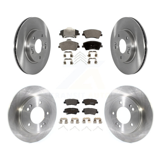 [Avant + Arrière] Kit de Disque et plaquette (semi-métallique) de frein pour Kia Niro Hyundai Ioniq K8F-103575