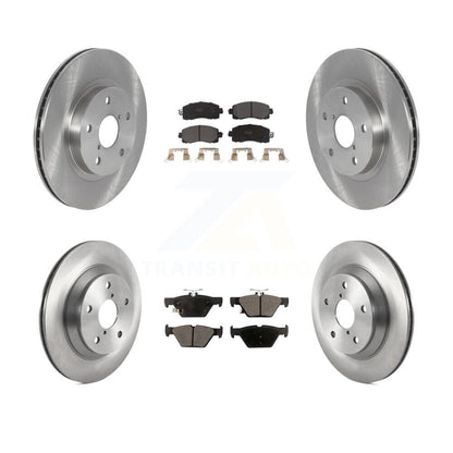 [Avant + Arrière] Kit de Disque et plaquette (semi-métallique) de frein pour Subaru Forester K8F-103580