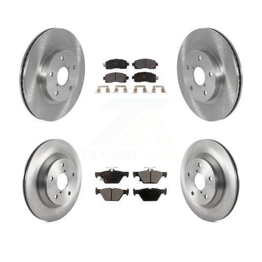 [Avant + Arrière] Kit de Disque et plaquette (semi-métallique) de frein pour Subaru Forester K8F-103580