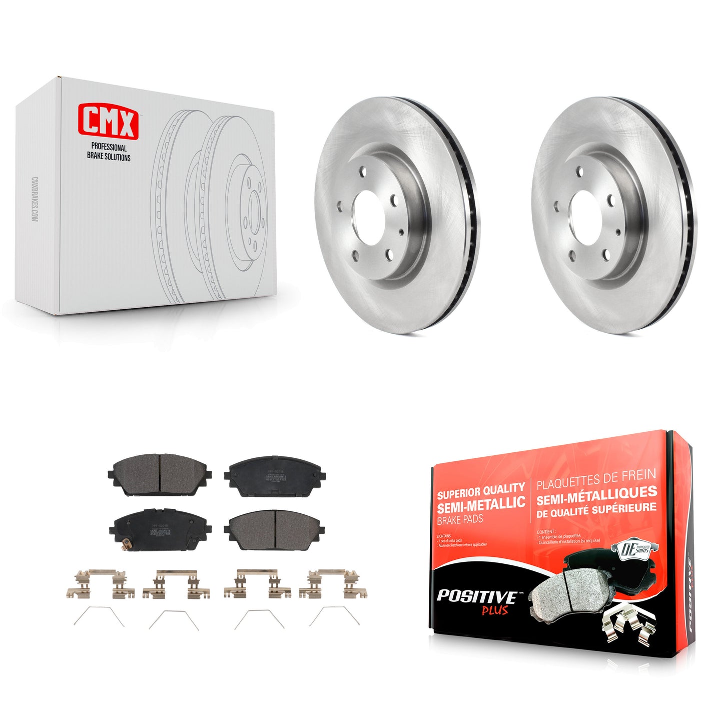 [Avant] Kit de Disque et plaquette (semi-métallique) de frein pour Mazda 3 K8F-103600