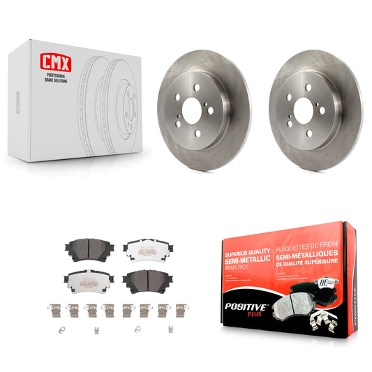 [Arrière] Kit de Disque et plaquette (semi-métallique) de frein pour 2019 Toyota Corolla 1.8L avec Electric Parking K8F-103633