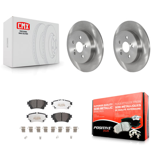 [Arrière] Kit de Disque et plaquette (semi-métallique) de frein pour Toyota Corolla avec Electric Parking K8F-103634