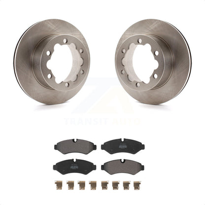 [Arrière] Kit de Disque et plaquette (semi-métallique) de frein pour Mercedes-Benz Sprinter 3500 Freightliner 2500 3500XD K8F-103635 par Transit Auto