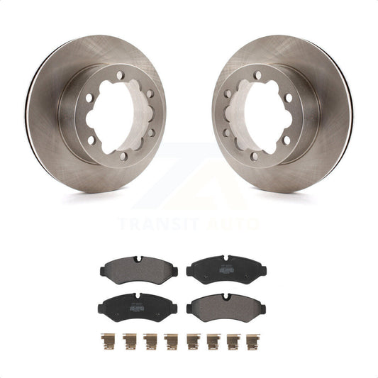 [Arrière] Kit de Disque et plaquette (semi-métallique) de frein pour Mercedes-Benz Sprinter 3500 Freightliner 2500 3500XD K8F-103635 par Transit Auto