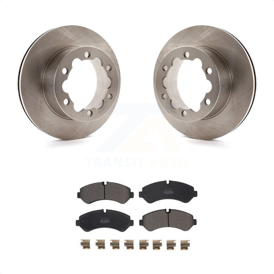 [Arrière] Kit de Disque et plaquette (semi-métallique) de frein pour Mercedes-Benz Sprinter 3500 3500XD avec Dual Wheels K8F-103636 par Transit Auto