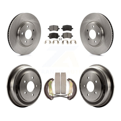 [Avant + Arrière] Kit de Disque et plaquette (semi-métallique) de frein pour Chevrolet Malibu K8F-103643