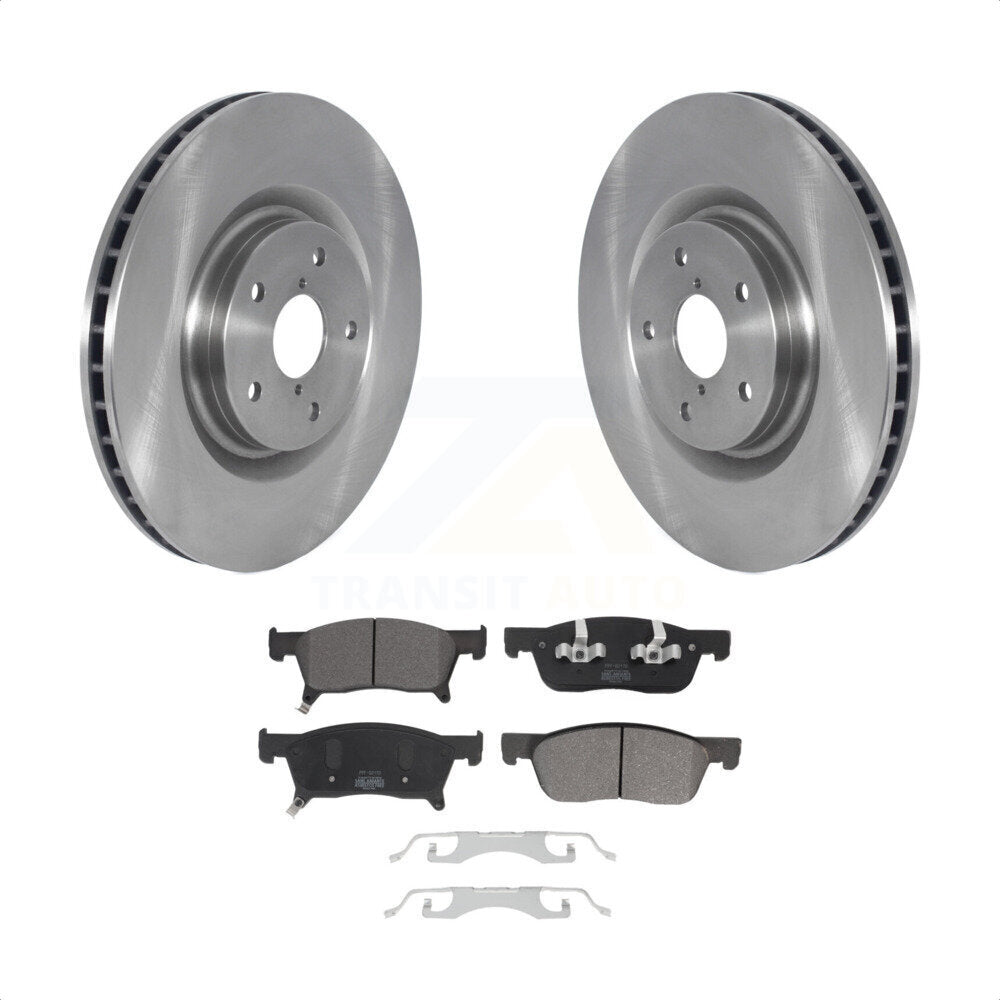 [Avant] Kit de Disque et plaquette (semi-métallique) de frein pour 2019-2022 Subaru Ascent K8F-103655 par Transit Auto