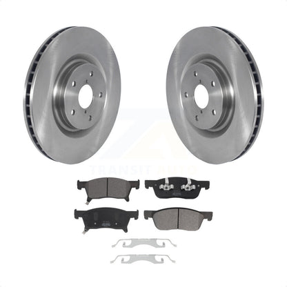 [Avant] Kit de Disque et plaquette (semi-métallique) de frein pour 2019-2022 Subaru Ascent K8F-103655 par Transit Auto