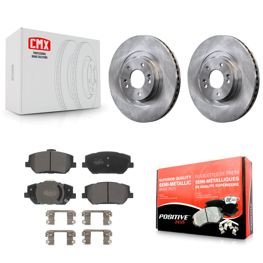 [Avant] Kit de Disque et plaquette (semi-métallique) de frein pour 2019-2020 Hyundai Santa Fe K8F-103656