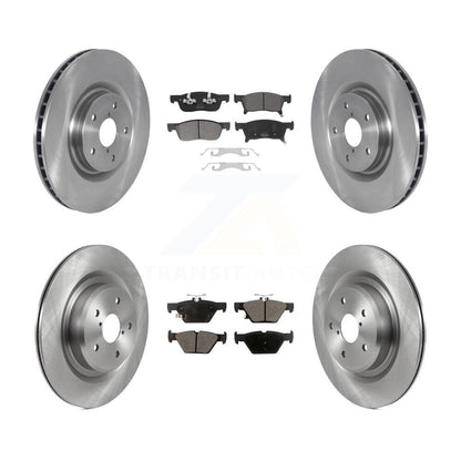 [Avant + Arrière] Kit de Disque et plaquette (semi-métallique) de frein pour 2019-2022 Subaru Ascent K8F-103666