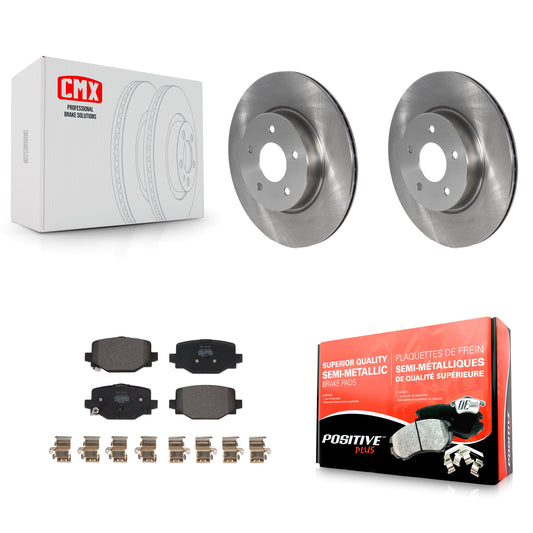 [Arrière] Kit de Disque et plaquette (semi-métallique) de frein pour INFINITI QX50 QX55 K8F-103676