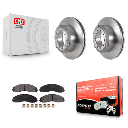 [Arrière] Kit de Disque et plaquette (semi-métallique) de frein pour Ford F-450 Super Duty F-550 F-600 K8F-103681