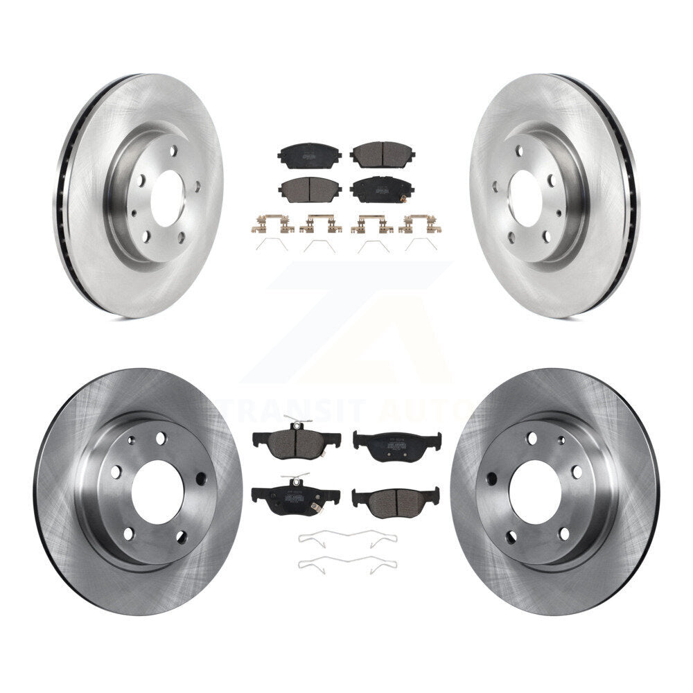 [Avant + Arrière] Kit de Disque et plaquette (semi-métallique) de frein pour Mazda 3 K8F-103696