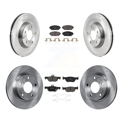 [Avant + Arrière] Kit de Disque et plaquette (semi-métallique) de frein pour Mazda 3 K8F-103696