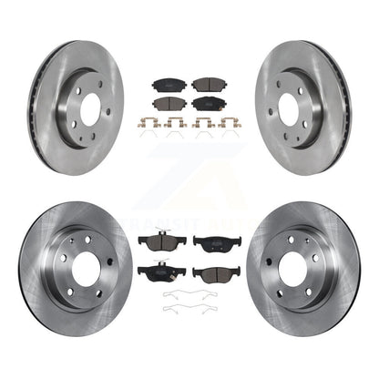[Avant + Arrière] Kit de Disque et plaquette (semi-métallique) de frein pour Mazda 3 K8F-103697