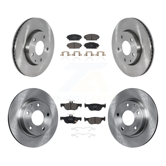 [Avant + Arrière] Kit de Disque et plaquette (semi-métallique) de frein pour Mazda 3 K8F-103697