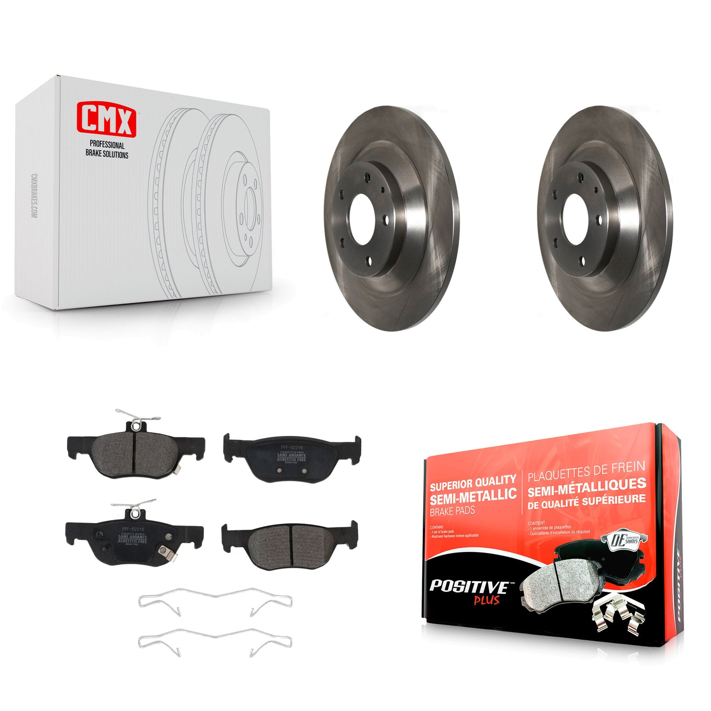 [Arrière] Kit de Disque et plaquette (semi-métallique) de frein pour Mazda CX-30 MX-30 EV K8F-103701