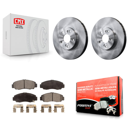 [Avant] Kit de Disque et plaquette (semi-métallique) de frein pour Honda Accord K8F-103706