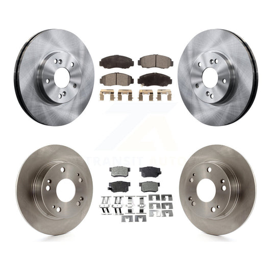 [Avant + Arrière] Kit de Disque et plaquette (semi-métallique) de frein pour Honda Accord K8F-103718