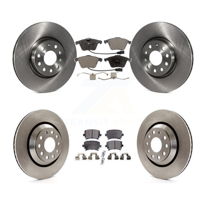 [Avant + Arrière] Kit de Disque et plaquette (semi-métallique) de frein pour Volkswagen CC K8F-103721