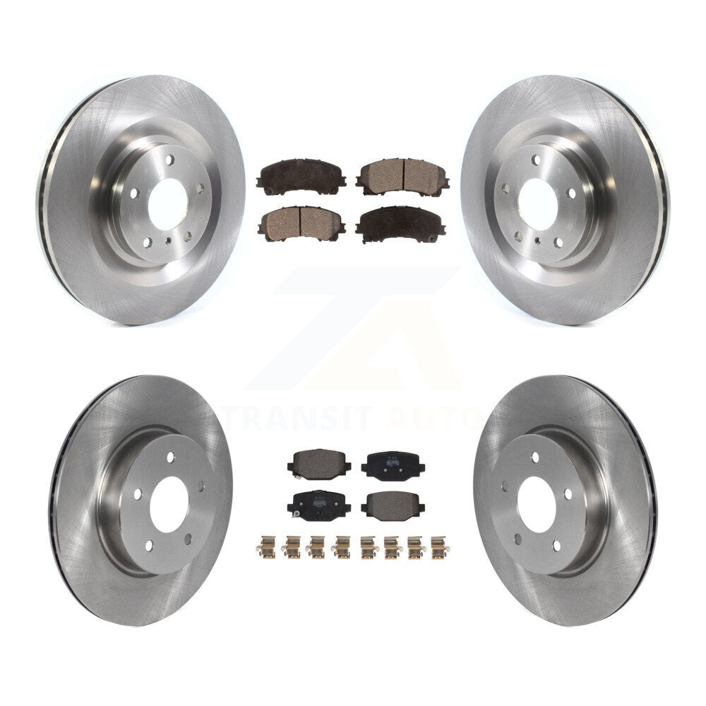 [Avant + Arrière] Kit de Disque et plaquette (semi-métallique) de frein pour INFINITI QX50 QX55 K8F-103724