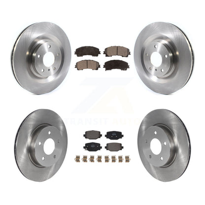 [Avant + Arrière] Kit de Disque et plaquette (semi-métallique) de frein pour INFINITI QX50 QX55 K8F-103724