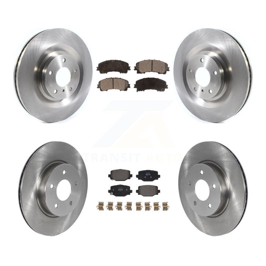 [Avant + Arrière] Kit de Disque et plaquette (semi-métallique) de frein pour INFINITI QX50 QX55 K8F-103724