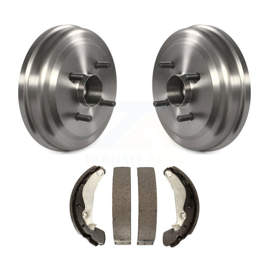 [Arrière] Kit de Tambour de frein pour Chevrolet Aveo Aveo5 Pontiac G3 Wave Wave5 avec Hub Assembly K8N-100195 par Transit Auto