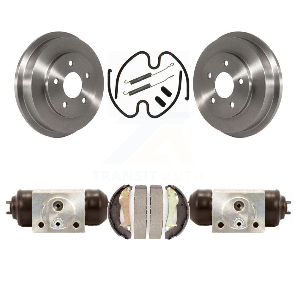 [Arrière] Kit de Tambour de frein pour 2009 Chevrolet HHR LT Panel LS K8N-100265 par Transit Auto