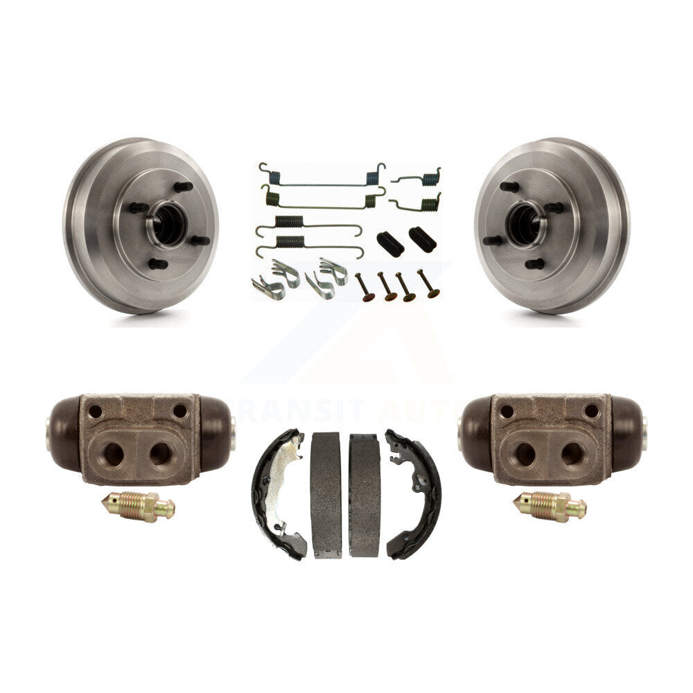 [Arrière] Kit de Tambour de frein pour 2005-2007 Ford Focus Wheel Bearing Includes K8N-100459