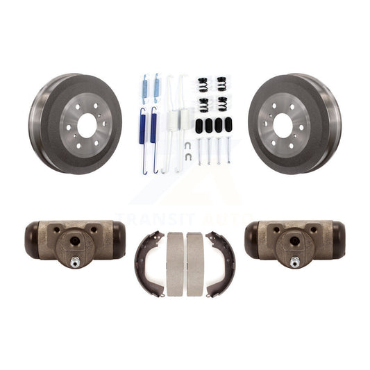 [Arrière] Kit de Tambour de frein pour 2010-2013 Chevrolet Silverado 1500 GMC Sierra avec 7000 Lb GVW K8N-100469