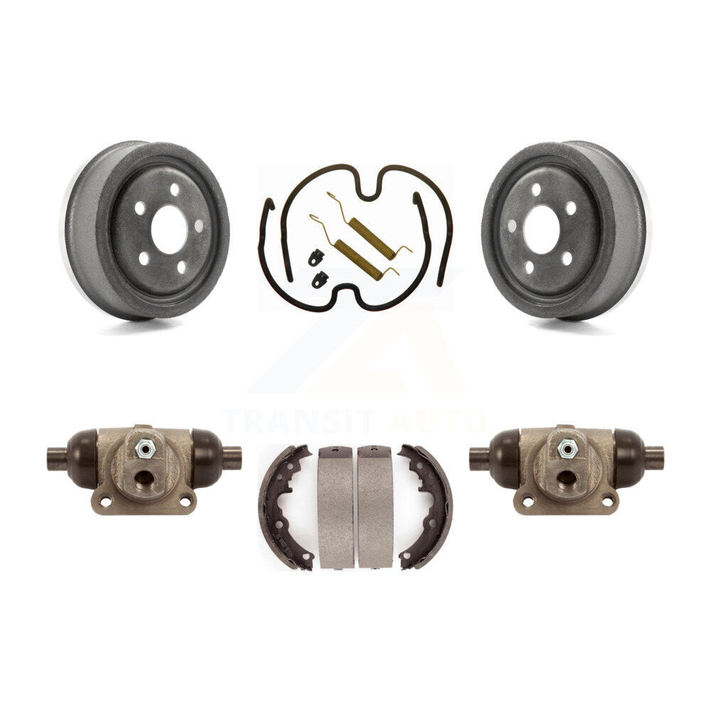 [Arrière] Kit de Tambour de frein pour 1996-1998 Pontiac Sunfire Except Vehicles Built USA Market K8N-100592
