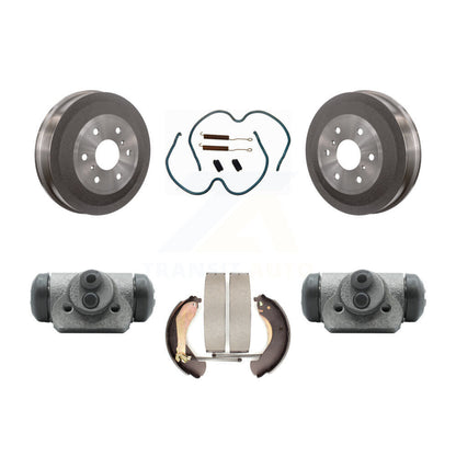 [Arrière] Kit de Tambour de frein pour 2009 Chevrolet Silverado 1500 GMC Sierra avec 6400 Lb GVW Except Vehicles Using Hold Down Pins K8N-100611