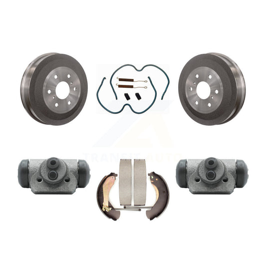 [Arrière] Kit de Tambour de frein pour 2009 Chevrolet Silverado 1500 GMC Sierra avec 6400 Lb GVW Except Vehicles Using Hold Down Pins K8N-100611