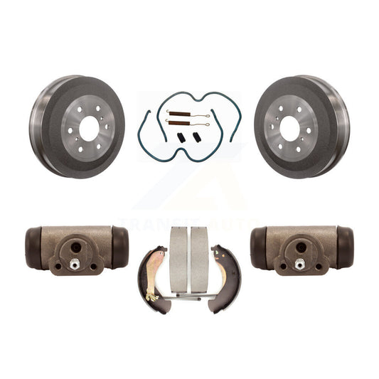 [Arrière] Kit de Tambour de frein pour 2009 Chevrolet Silverado 1500 GMC Sierra avec 7000 Lb GVW Except Vehicles Using Hold Down Pins K8N-100613