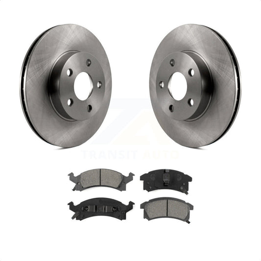[Avant] Kit de Disque et plaquette (semi-métallique) de frein pour Pontiac Sunfire Grand Am Oldsmobile Achieva K8S-100006 par Transit Auto