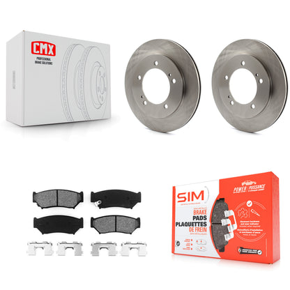 [Avant] Kit de Disque et plaquette (semi-métallique) de frein pour 1999-2004 Chevrolet Tracker Suzuki Vitara K8S-100025