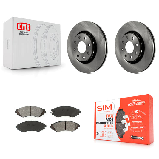 [Avant] Kit de Disque et plaquette (semi-métallique) de frein pour Chevrolet Aveo Spark Aveo5 EV Pontiac G3 Daewoo Lanos Suzuki Wave Wave5 Swift+ K8S-100043