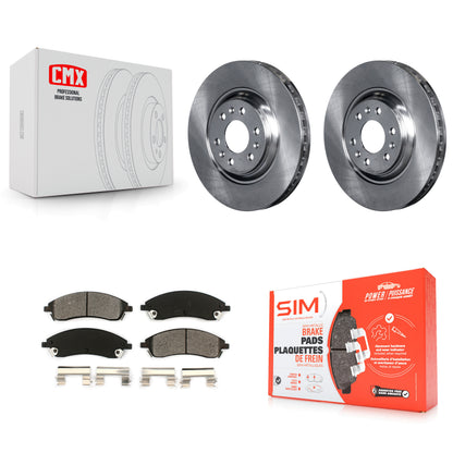 [Avant] Kit de Disque et plaquette (semi-métallique) de frein pour 2004-2009 Cadillac SRX K8S-100047