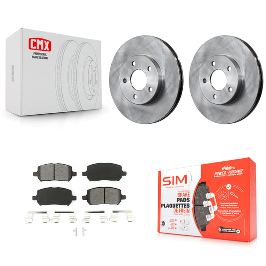[Avant] Kit de Disque et plaquette (semi-métallique) de frein pour Chevrolet Cobalt Pontiac G5 K8S-100062