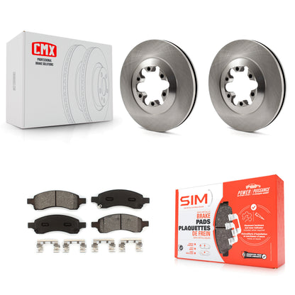 [Avant] Kit de Disque et plaquette (semi-métallique) de frein pour Chevrolet Colorado GMC Canyon K8S-100071