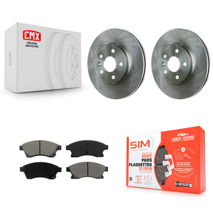 [Avant] Kit de Disque et plaquette (semi-métallique) de frein pour Chevrolet Cruze Sonic Limited K8S-100078