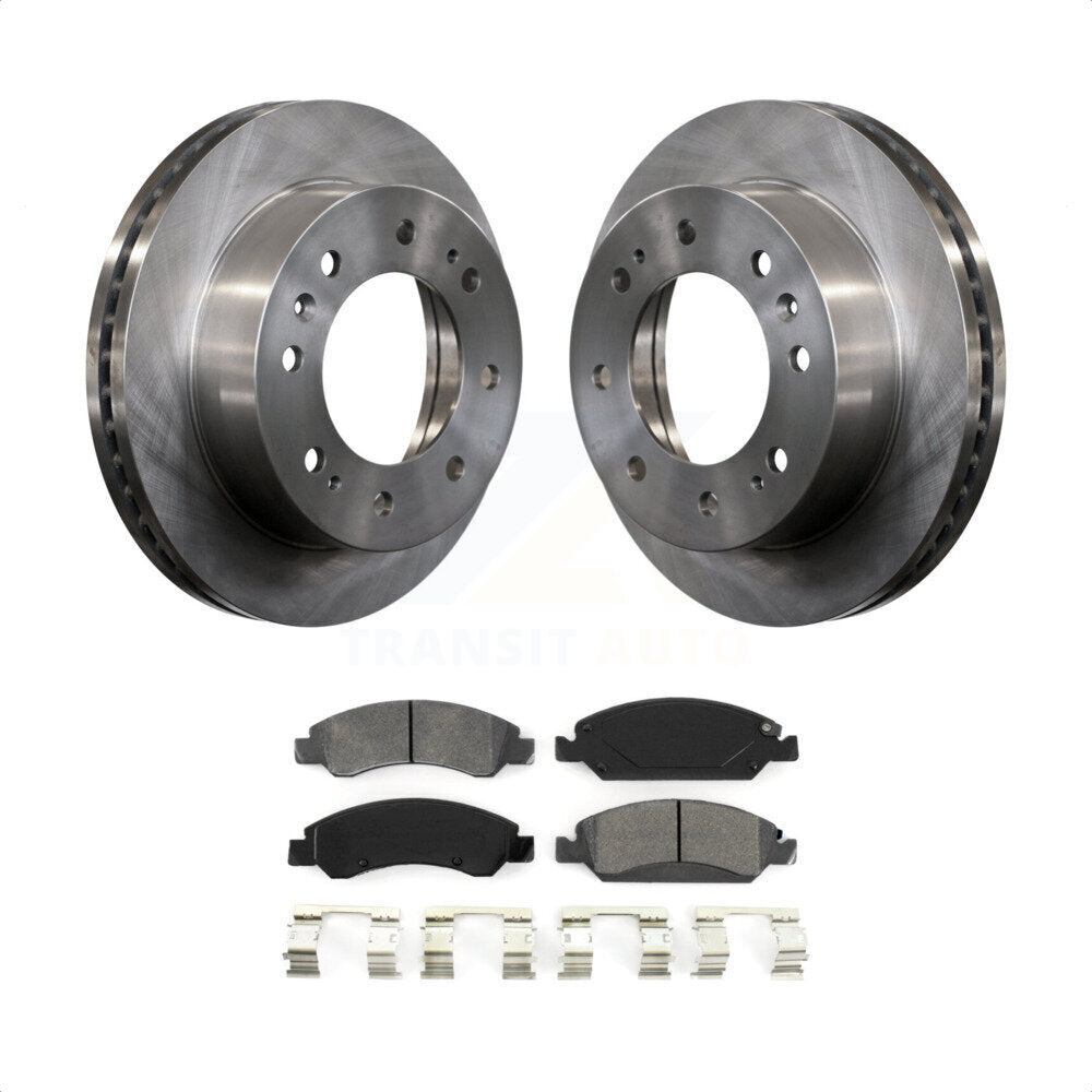 [Avant] Kit de Disque et plaquette (semi-métallique) de frein pour Chevrolet Silverado 1500 Suburban K8S-100081 par Transit Auto