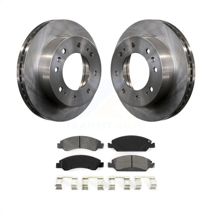 [Avant] Kit de Disque et plaquette (semi-métallique) de frein pour Chevrolet Silverado 1500 Suburban K8S-100081 par Transit Auto
