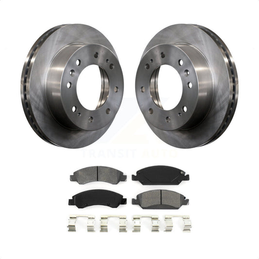 [Avant] Kit de Disque et plaquette (semi-métallique) de frein pour Chevrolet Silverado 1500 Suburban K8S-100081 par Transit Auto