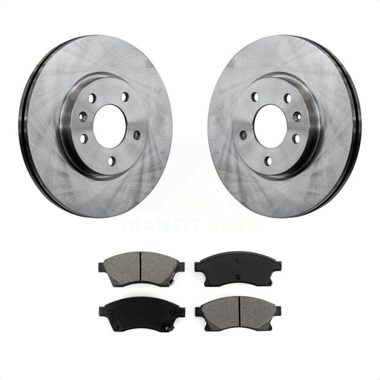 [Avant] Kit de Disque et plaquette (semi-métallique) de frein pour Chevrolet Cruze Buick Verano Volt Orlando K8S-100083 par Transit Auto