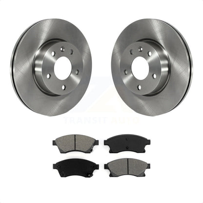 [Avant] Kit de Disque et plaquette (semi-métallique) de frein pour Cadillac ATS K8S-100085 par Transit Auto