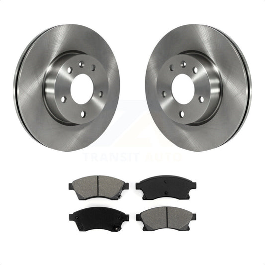[Avant] Kit de Disque et plaquette (semi-métallique) de frein pour Cadillac ATS K8S-100085 par Transit Auto
