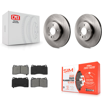 [Avant] Kit de Disque et plaquette (semi-métallique) de frein pour Cadillac ATS K8S-100086