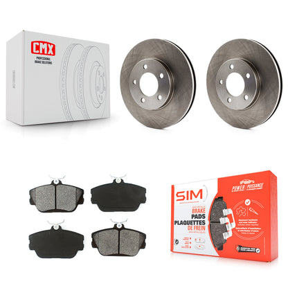 [Avant] Kit de Disque et plaquette (semi-métallique) de frein pour 1994-1995 Ford Taurus SHO K8S-100102